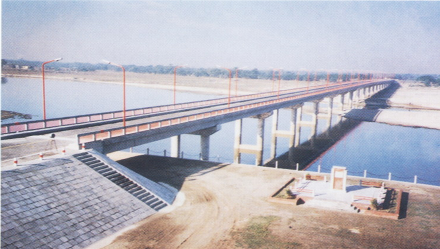 Debiganj Highway Bridge in Bangladesh